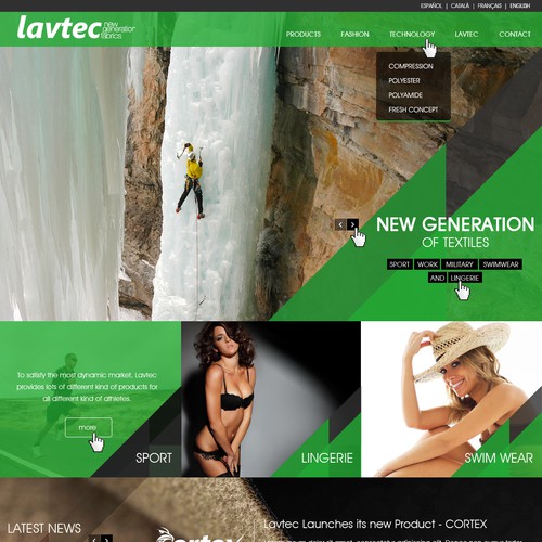 Website for Lavtec