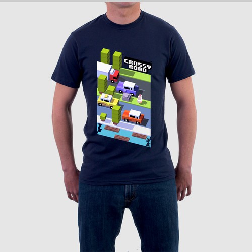 Crossy Road T-Shirt Design 