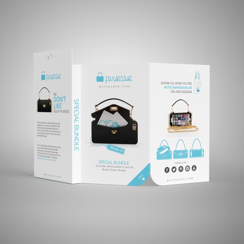 Packaging design for Pursecase