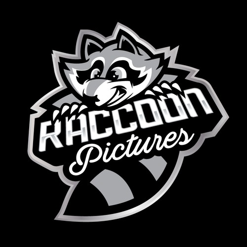 raccoon mascot concept 