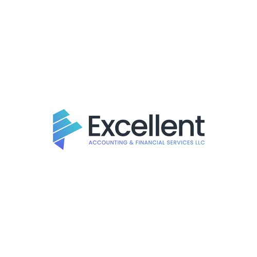 Fold Letter E Logo