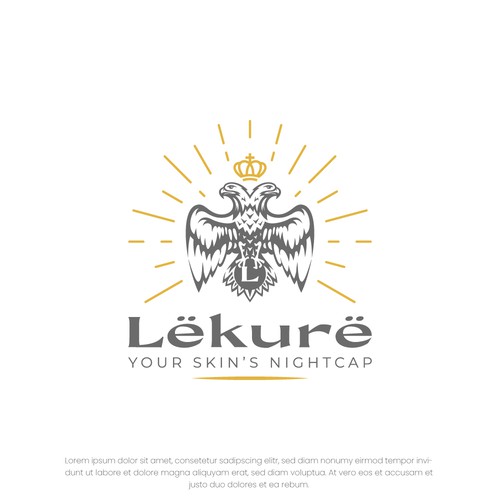 Two Head Eagle Logo for Lëkurë