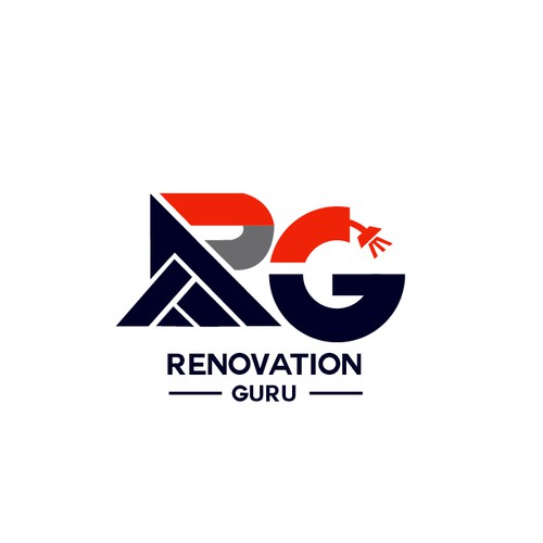 Bold Logo Concept for Renovation Guru