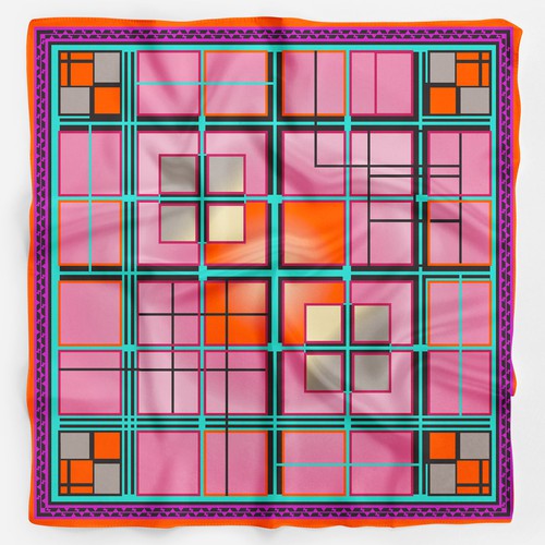 Silk scarf