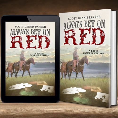 Cover Design for a Rogue Gambler Western