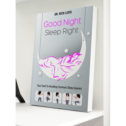 Create a captivating book cover for the title..."Good Night, Sleep Right"