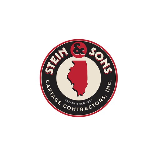 a nostalgic logo for an old Chicago trucking Company