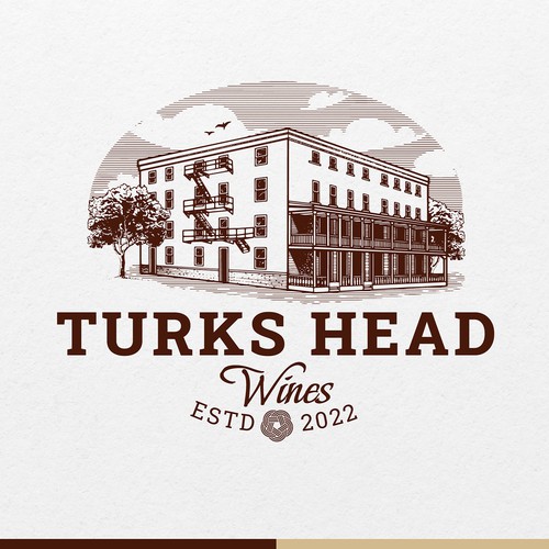 Logo Design for Turks Head Wines