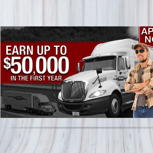 Facebook Ad for Trucking Company