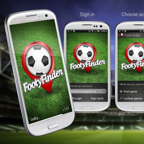 Social soccer app