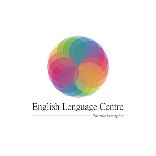 Logo for an English language school with classes offered to children, teens and young adults. Target groups will be parents, teens, young adults.
