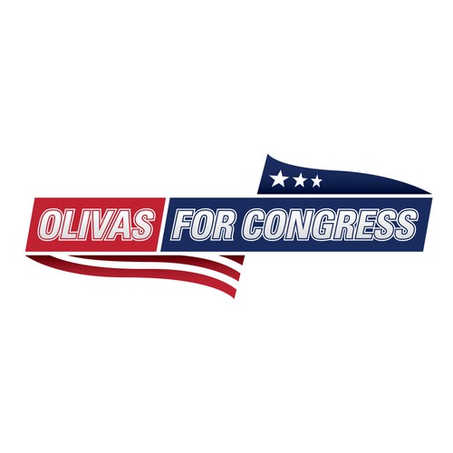 Bold logo for political campaign