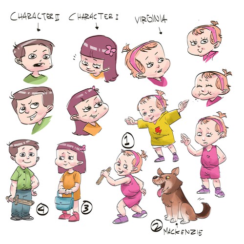 design character sketch