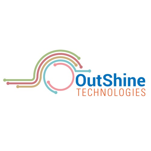 Create a logo for an exciting new tech startup - OutShine Technologies