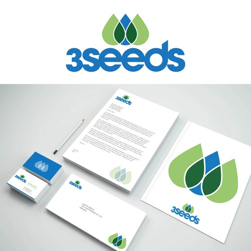 Bright and clean logo design 