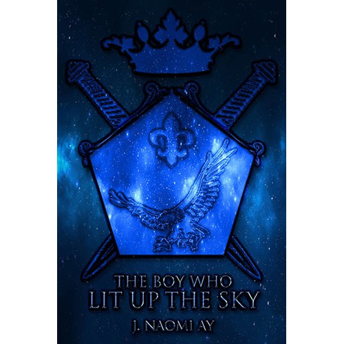 Book cover- The boy who lit up the sky