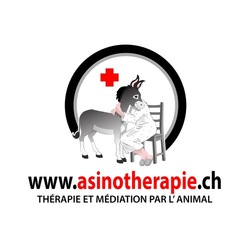 donkey(grey) therapist or donkey doctor (its for zootherapie center)