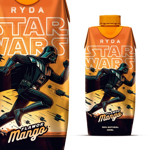 EXCLUSIVE - DISNEY LICENSE (STAR WARS DRINKS 330ml - Tetra Pak)