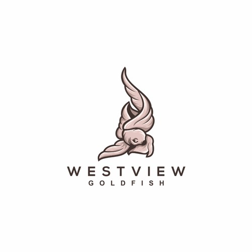 goldfish logo design