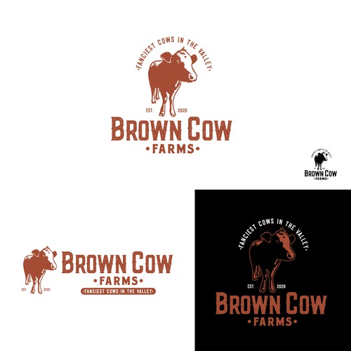 brown
