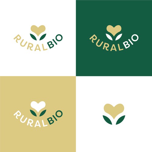 Creative logo concept for a Portuguese business producing dried fruits and fruit wines