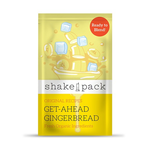 Packaging Label for Shake Pack