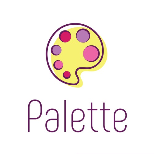 Palette logo design