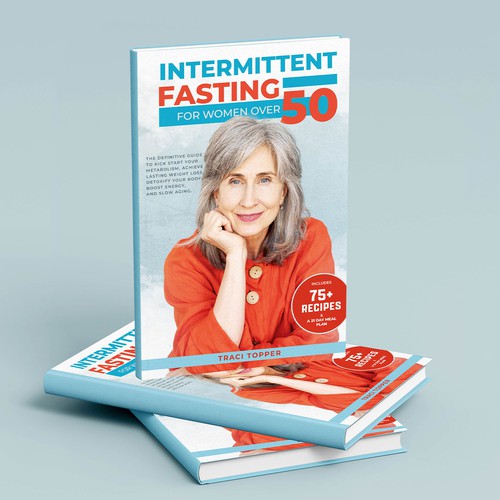 Intermittent Fasting for women over 50 - Book Cover Design 02