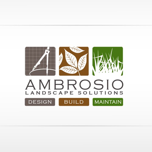 logo for Ambrosio Landscape Solutions