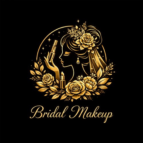 Bridal Makeup Logo designs