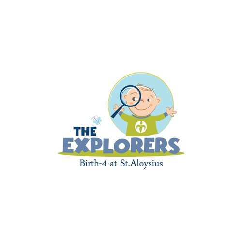 A logo for an early learning program called 'The Explorers'