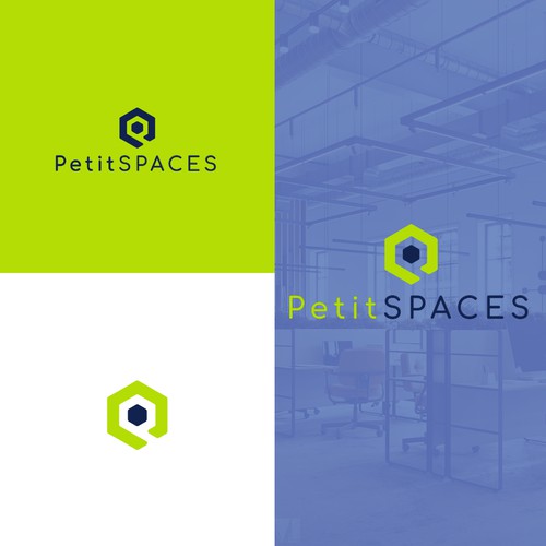 simple logo for coworking space