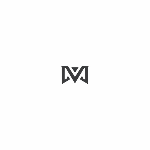 M Simple Rustic Modern logo