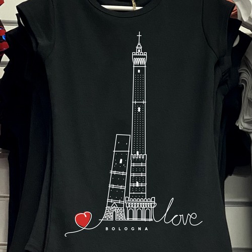 T-Shirt Bologna Towers