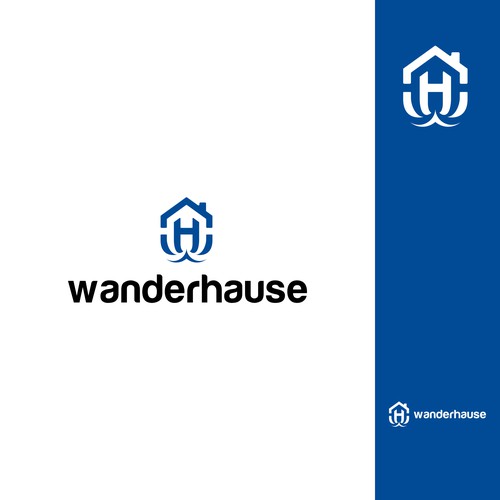 wanderhause logo concept
