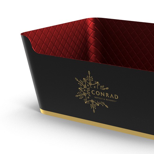 Christmas Hamper Box design