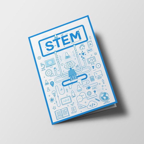 illustration for STEM magazine 