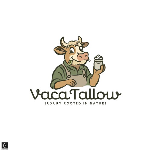 Cow Mascot Logo