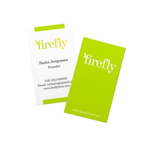 Firefly business card