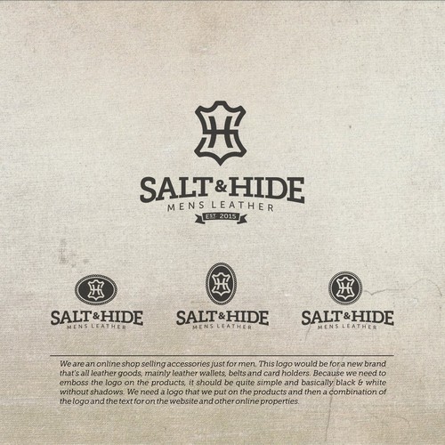 Salt&Hide Logo Design
