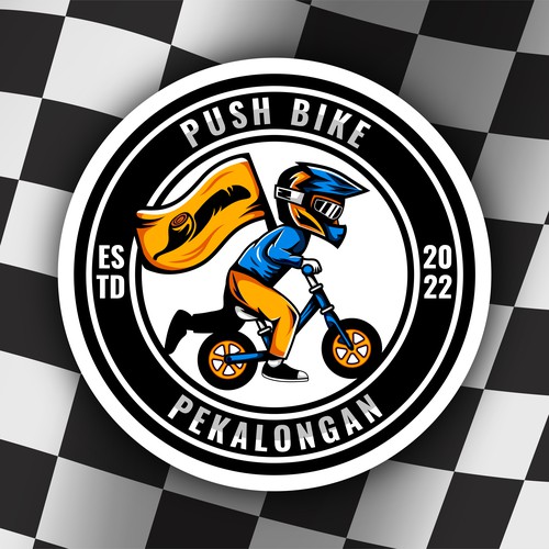 Pushbike Team Logo Design
