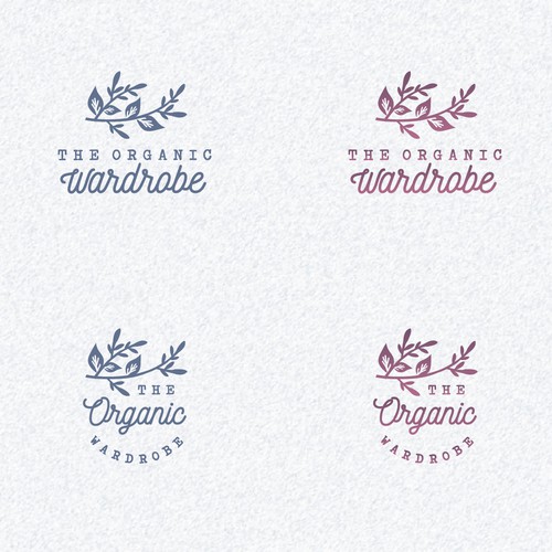 Logo for organic handmade apparel