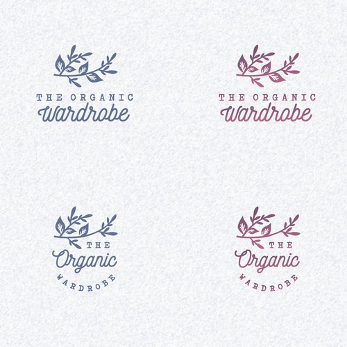 Logo for organic handmade apparel