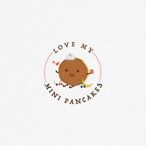 Logo for mini pancake house 