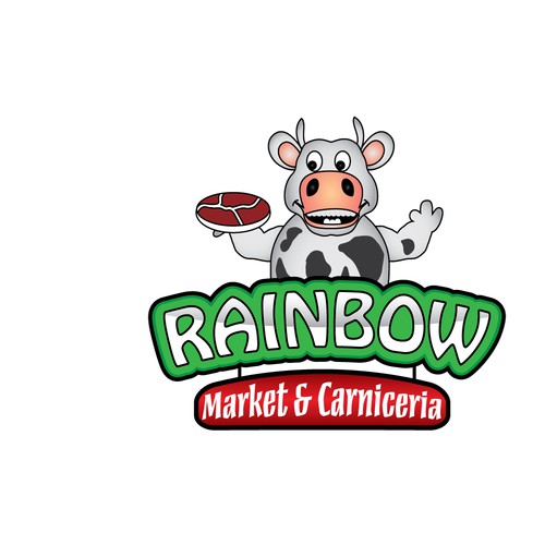 Character logo for beef producer