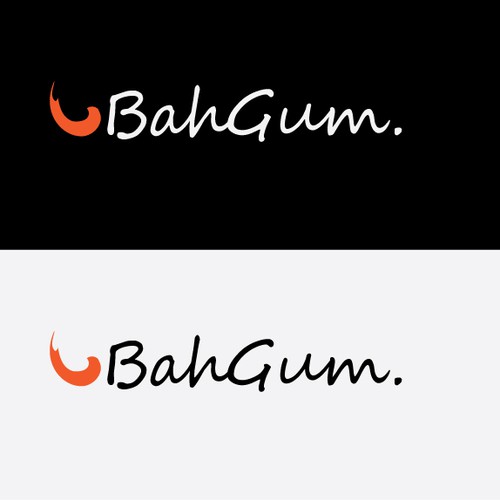 Create a classy simple company logo design for BahGum