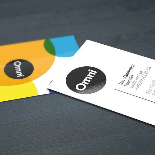 Create the next business card for Omni