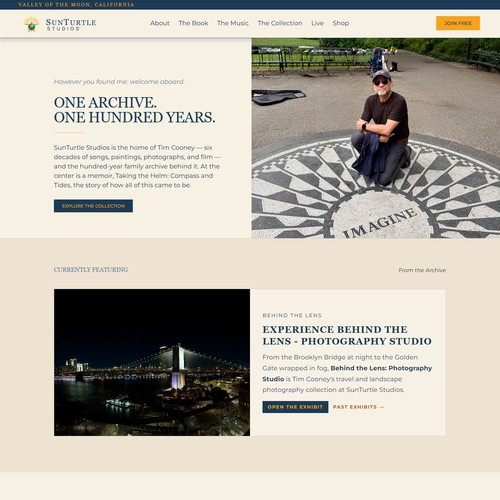 Brand Guidelines & Conversion-Focused Website for a Multi-Disciplinary Author, Musician & Photographer