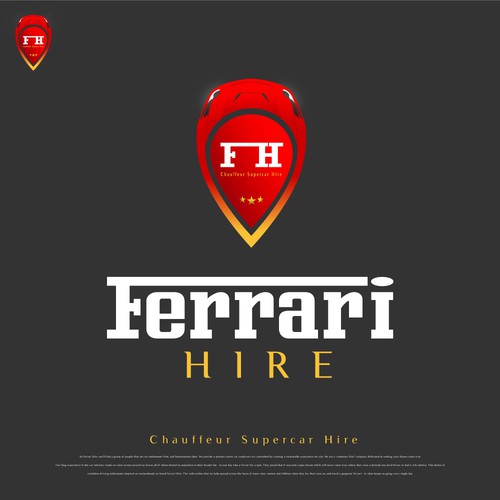 Logo Concept for Ferrari Hire