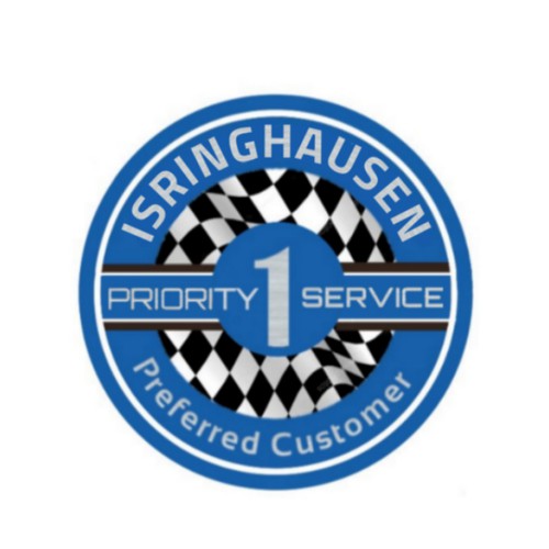 Auto dealer service sticker